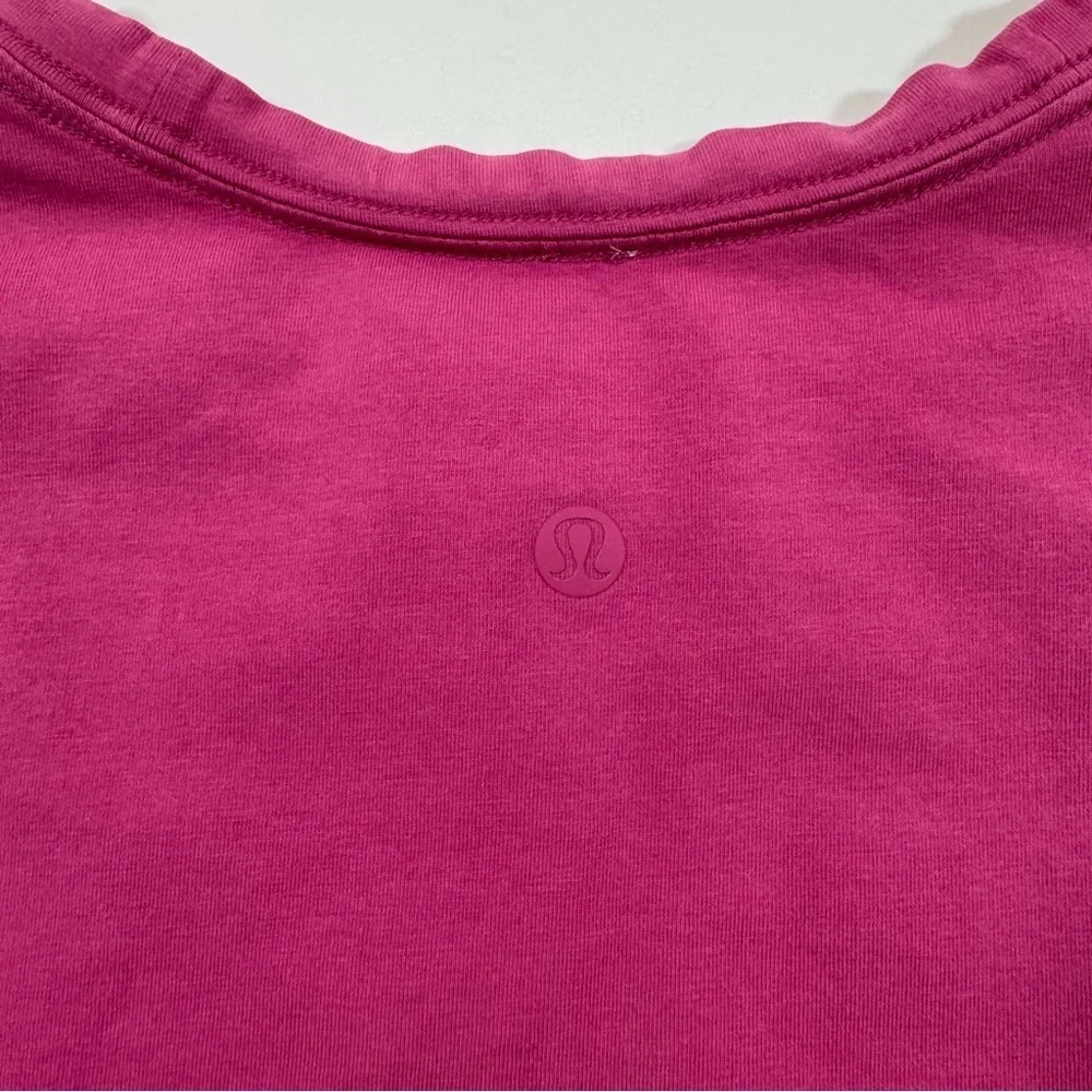 Lululemon Love Crew Tee Shirt Pink Short Sleeve